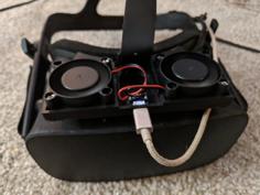 Oculus Rift Cooler 3D Printer Model