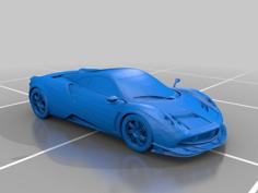 Pagani Huayra 3D Printer Model