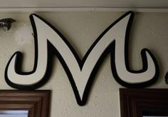 Majin Logo 3D Printer Model