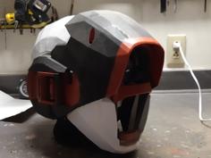 Destiny Inspired Helmet 3D Printer Model