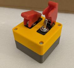 Toggle Switch Case 3D Printer Model