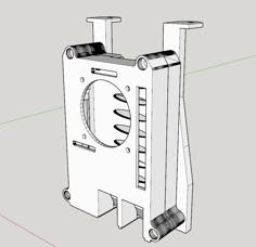 Monoprice Select Mini Raspberry Pi 3 Mount (Octoprint) 3D Printer Model