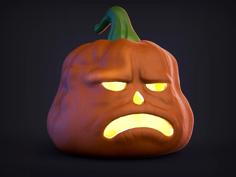 Pumpkin Head – Over The Garden Wall 3D Printer Model