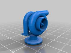 Turbo For Croc 3D Printer Model