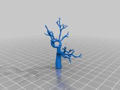 Remixed Scatter Trees 3D Printer Model