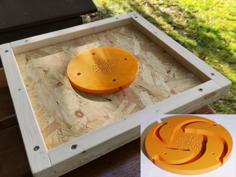 Bee Escape (Compact Spiral Design) 3D Printer Model