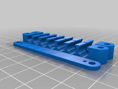 Ethernet Cable Manager: Parametric 3D Printer Model