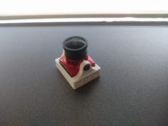 Micro Camera Mount With Nuts 3D Printer Model