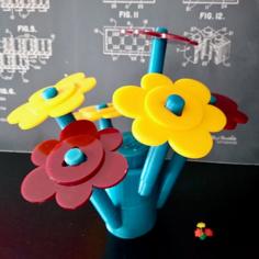 XL LEGO Flower 3D Printer Model