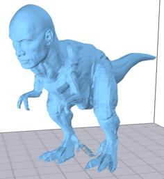 T-Rockasaurus-Rex 3D Printer Model