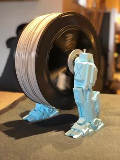 2.5kg Filament Spool Holder Atlas Legs 3D Printer Model