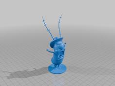 Pink Pony Plankton From Spongebob 3D Printer Model