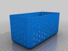 Pegboard Basket 3D Printer Model