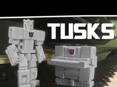 Tusks: The 3D-Printable Piano Transformer! 3D Printer Model