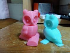 The “Cuty” Owl 3D Printer Model