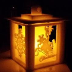 Holiday Lantern With Swappable Panels 3D Printer Model