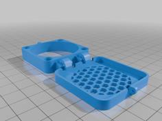 Square 40×40 Fan Cover With Filter 3D Printer Model