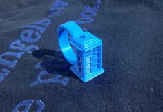 TARDIS Ring-a-Thing 3D Printer Model