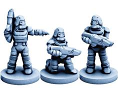 Dominion Enforcers Mark-V (18mm Scale) 3D Printer Model