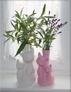 Cats Vase 3D Printer Model