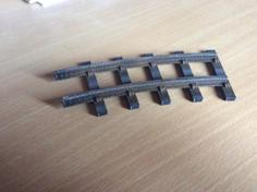 Curve For Garden Railway Track System (32mm) 3D Printer Model