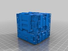 Borg Tactical Cube 3D Printer Model