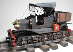 Vintage Railcar 3D Printer Model