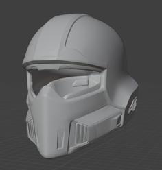 Helldivers 2 B-01 Tactical Helmet High Quality 3D Printer Model