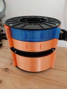 Storage Box From Filament Holder 3D Printer Model