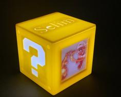 Super Mario Gift Box/ Night Light 3D Printer Model