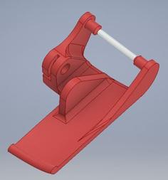 Ford Bantam Bonnet Latch Lever 3D Printer Model