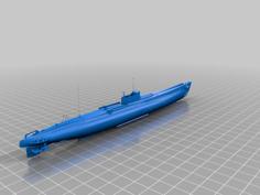 I-19 Submarine 3D Printer Model