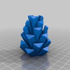 Make #10 – Pine Cone 3D Printer Model