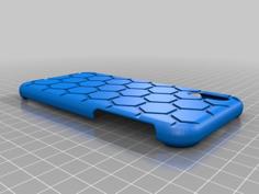 Remix – Iphone X Case – Honeycomb 3D Printer Model