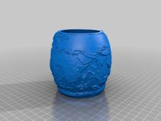 Earth Planter 3D Printer Model