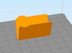 Business Card Holder – Printable 3D Printer Model