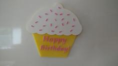 Cupcake Birthday Gift 3D Printer Model