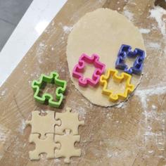 Puzzle Cookie Cutter 3D Printer Model