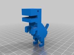 Useless Dino 3D Printer Model