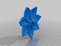 Flower 3D Printer Model