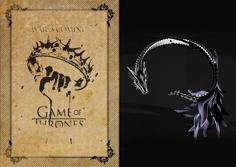 Game Of Thrones “Daenerys Targaryen Necklace” 3D Printer Model