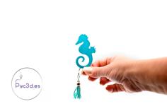 SEAHORSE KEYCHAIN 3D Printer Model