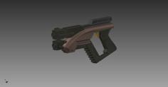 Mass Effect M3 Predator Pistol 3D Printer Model