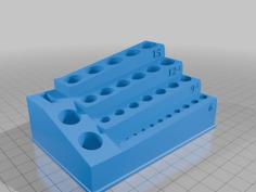 Metric Drill Stand 3D Printer Model