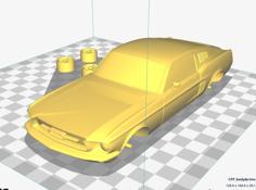 Car Ford Mustang 3D Printer Model