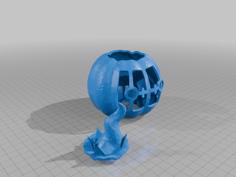 Chandelure Jack-o’-lantern 3D Printer Model