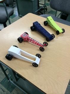 3D Printed CO2 Car Project 3D Printer Model