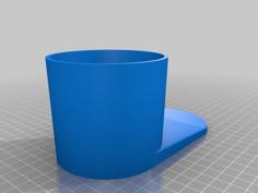 Passenger Seat Cup Holder 3D Printer Model