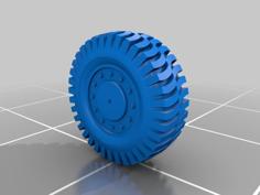 Land Rover Mk3 WOMBAT Carrier (British) 3D Printer Model