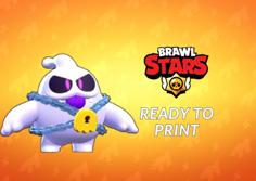 Brawl Stars | Squeak Ghost 3D Printer Model